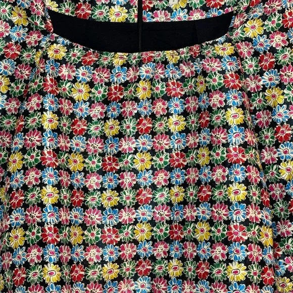 Tuckernuck jacquard floral blouse - Picture 11 of 12